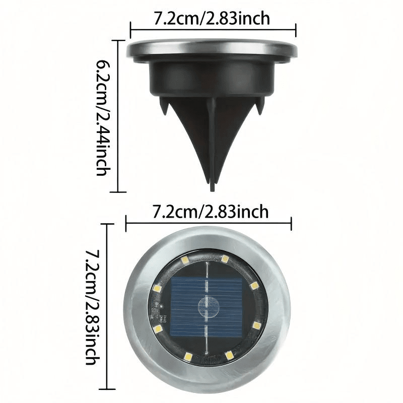 GlowPath™ – Solar Bodenleuchten für Garten & Wege - Klarwen