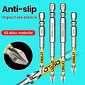 GripBit™ – Magnetische PH2 Schrauberbits aus S2 - Stahl, Anti - Rutsch & Schlagfest (25–150mm) - Klarwen