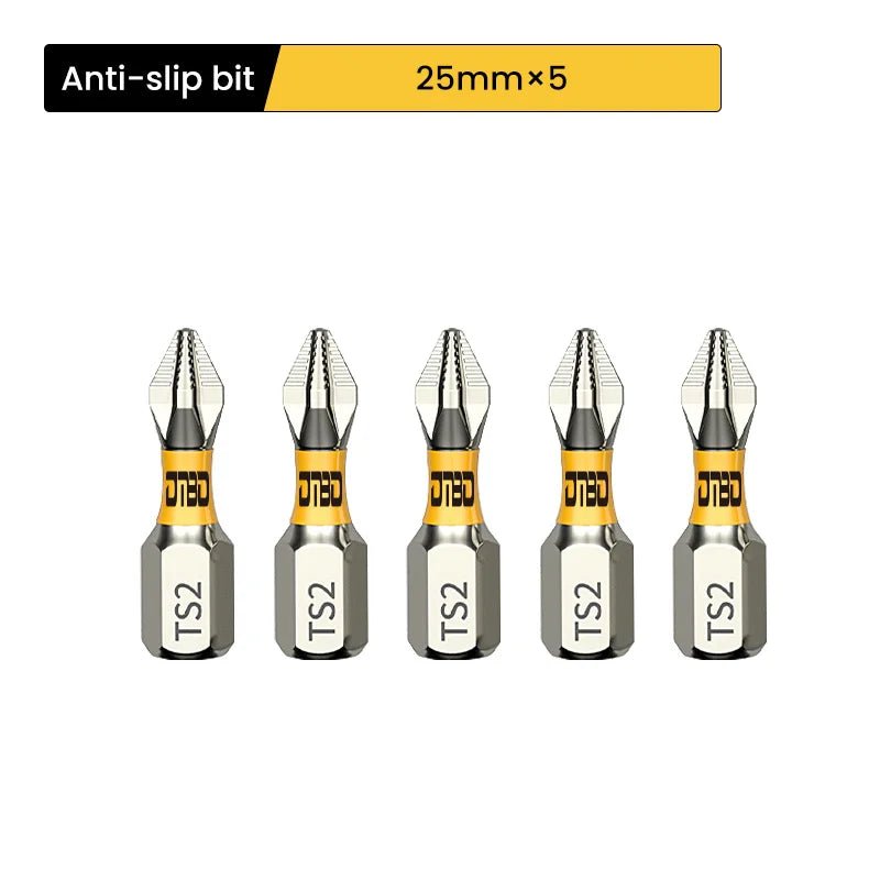GripBit™ – Magnetische PH2 Schrauberbits aus S2 - Stahl, Anti - Rutsch & Schlagfest (25–150mm) - Klarwen