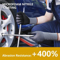 GripLite™ – Nitril - beschichtete Präzisionshandschuhe mit Punkt - Griff - Klarwen