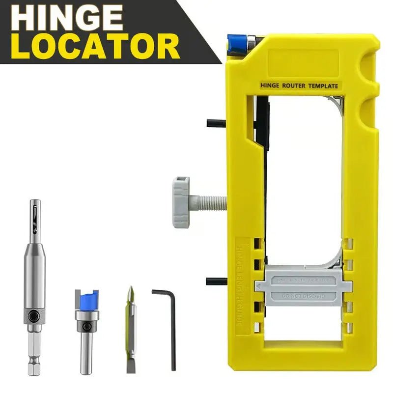 HingeRoute™ – Für präzise & einfache Installation von runden und eckigen Scharnieren [50 % Rabatt] - Klarwen