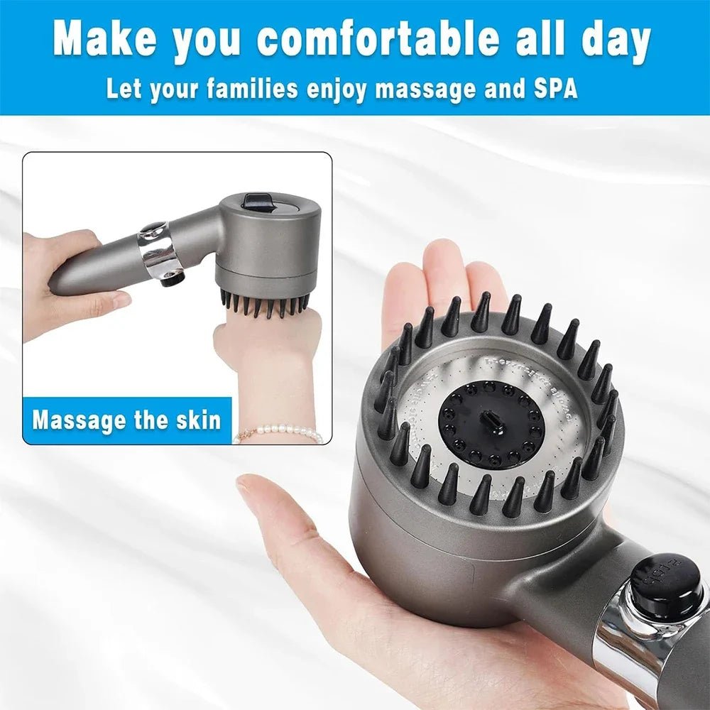 HydroSpa™ – Handbrause mit Filter & Hochdruck - Massage - Klarwen