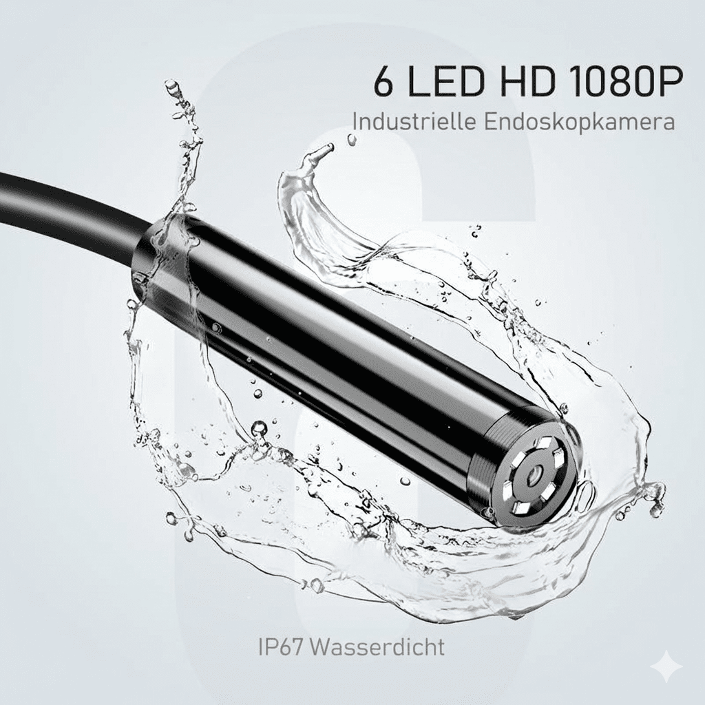 InSpectra™ – HD Inspektionskamera mit Bildschirm - Klarwen