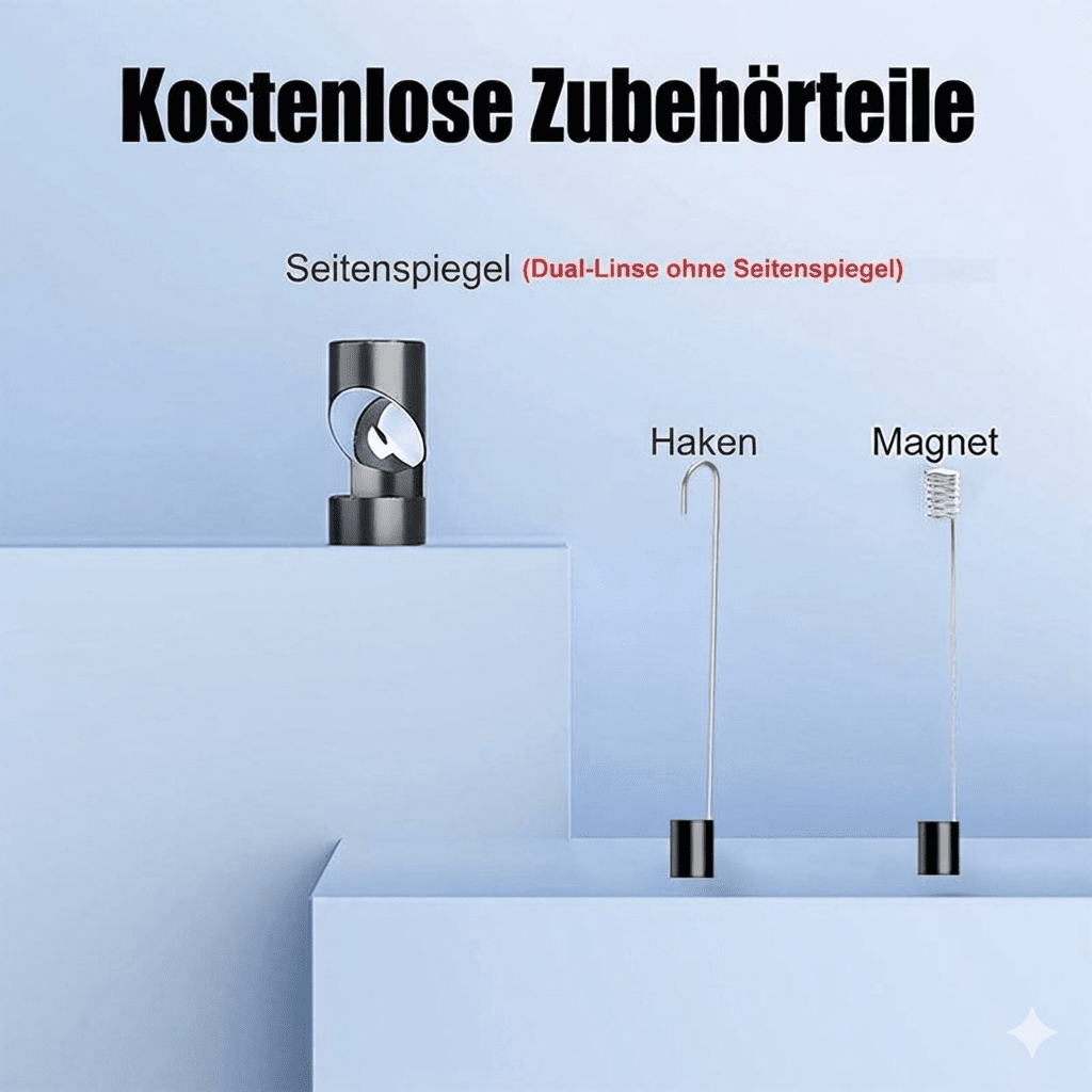 InSpectra™ – HD Inspektionskamera mit Bildschirm - Klarwen