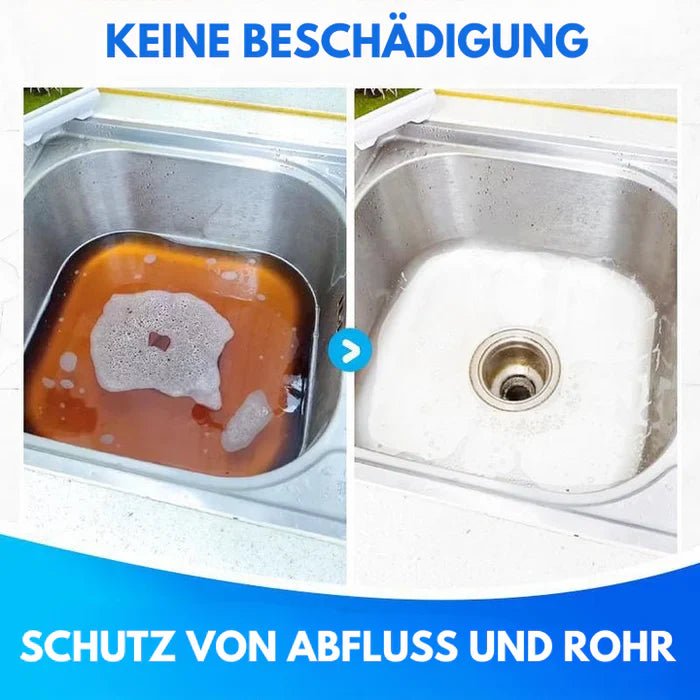 InstaFlow™ – Schnell wirkender Spülbecken - und Abflussreiniger | 1 + 1 Gratis - Klarwen