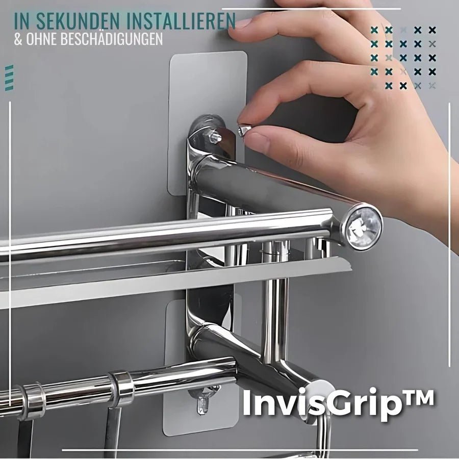 InvisGrip™ – Selbstklebende Wandhaken (10stk) | 5 + 5 Gratis - Klarwen