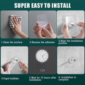 InvisGrip™ – Selbstklebende Wandhaken (10stk) | 5 + 5 Gratis - Klarwen