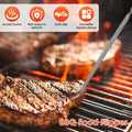IronFlip™ – Handgeschmiedeter Grillwender – Sicheres Wenden am Grill [50 % Rabatt] - Klarwen