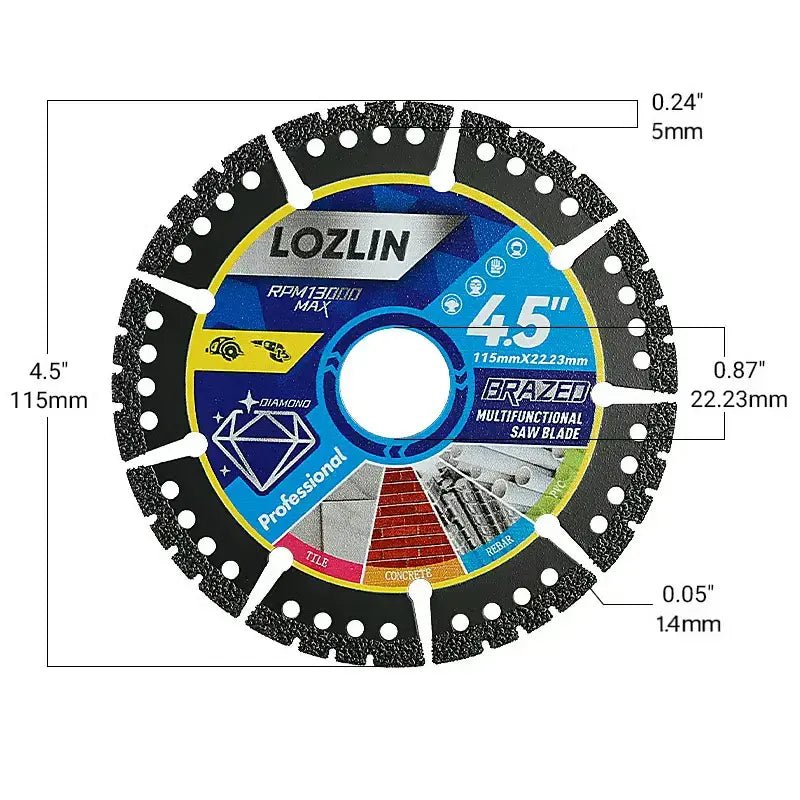LozLin™ – Zum Schneiden von Fliesen, Beton, Stahl & PVC [1 + 1 Gratis] - Klarwen