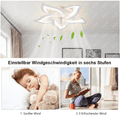 LumaFlow™ – LED Deckenleuchte mit leisem Ventilator - Klarwen