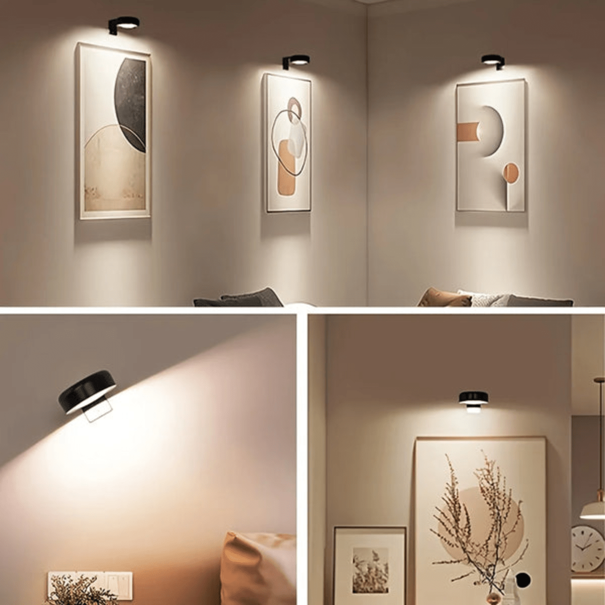 LumiArt™ – Kabellose Bilder - & Wandlampe - Klarwen