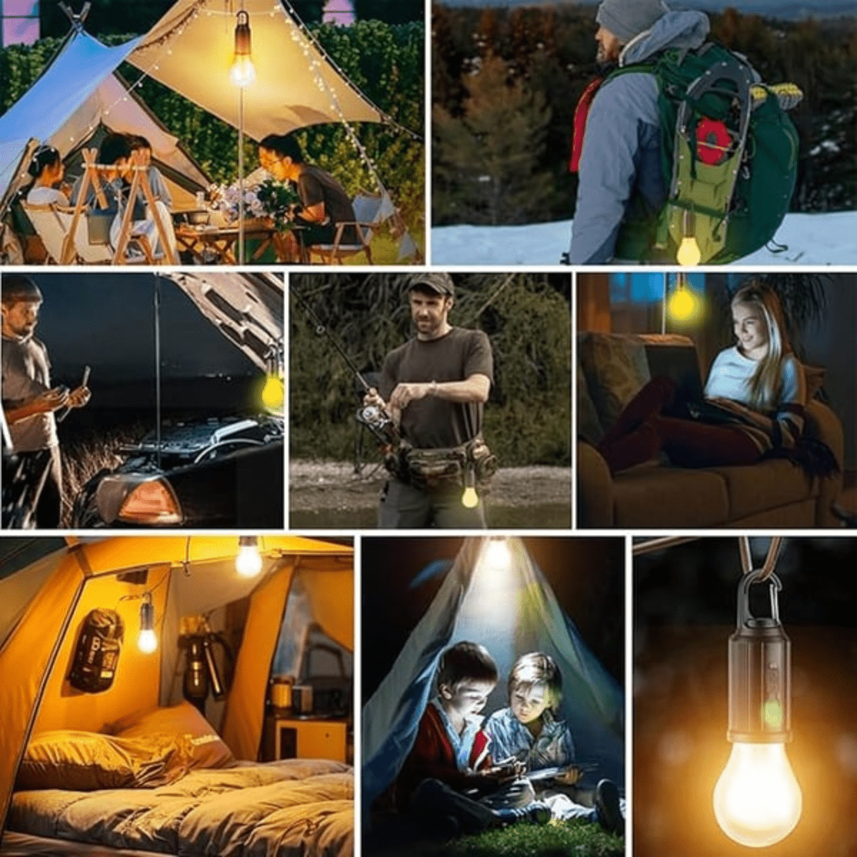 LumiCore™ – Solar & USB Notfall - und Campinglampe - Klarwen