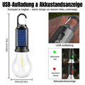 LumiCore™ – Solar & USB Notfall - und Campinglampe - Klarwen