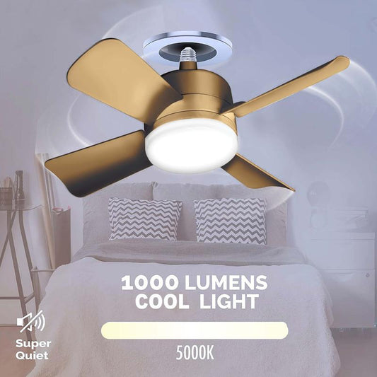 LumiFan™ – Ventilator mit LED - Licht 2 - in - 1 - Klarwen