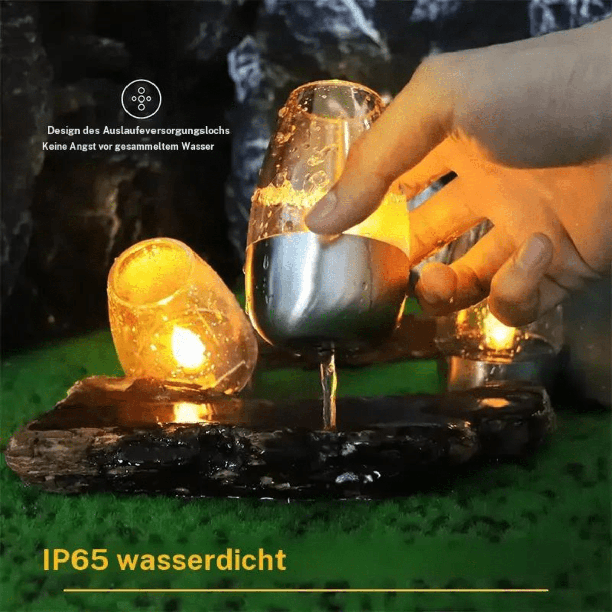 LumiFlare™ – Solar LED Kerze mit Flammeneffekt - Klarwen