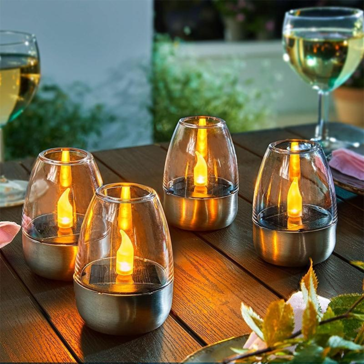 LumiFlare™ – Solar LED Kerze mit Flammeneffekt - Klarwen