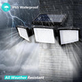 LumiGuard™ – Solarbetriebener LED - Strahler mit Bewegungsmelder - Klarwen