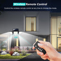 LumiGuard™ – Solarbetriebener LED - Strahler mit Bewegungsmelder - Klarwen