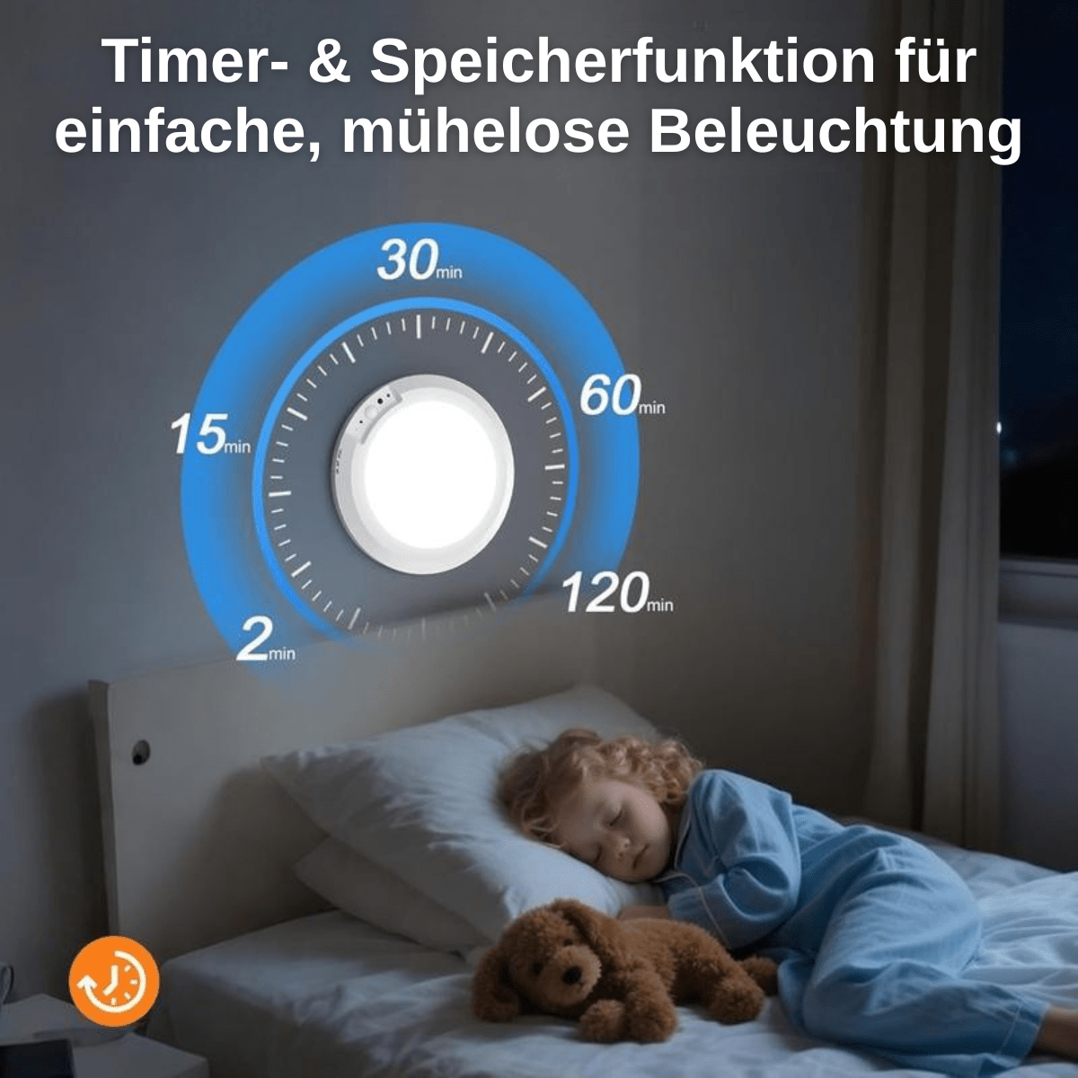LumiNest™ – Kabellose Deckenleuchte mit Sensor - Klarwen