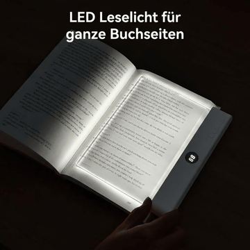 LuxPage™ – LED Leselicht für ganze Buchseiten - Klarwen