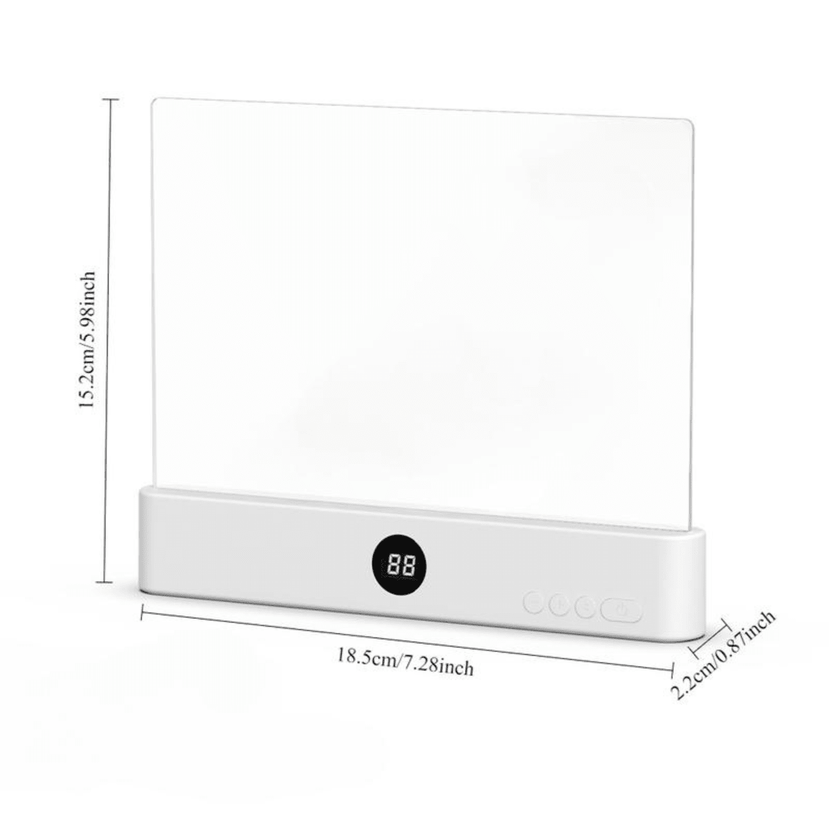 LuxPage™ – LED Leselicht für ganze Buchseiten - Klarwen