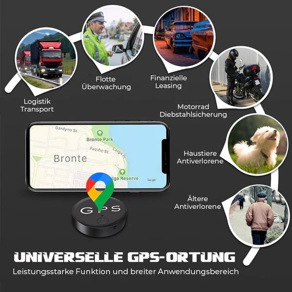 MagnoTrack™ - Magnetischer Mini - GPS - Tracker [1 + 1 Gratis] - Klarwen
