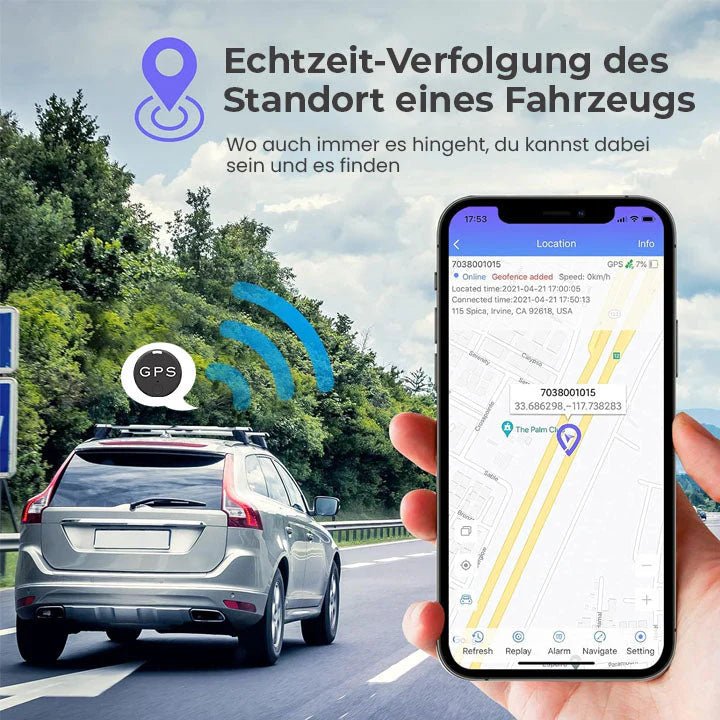 MagnoTrack™ - Magnetischer Mini - GPS - Tracker [1 + 1 Gratis] - Klarwen