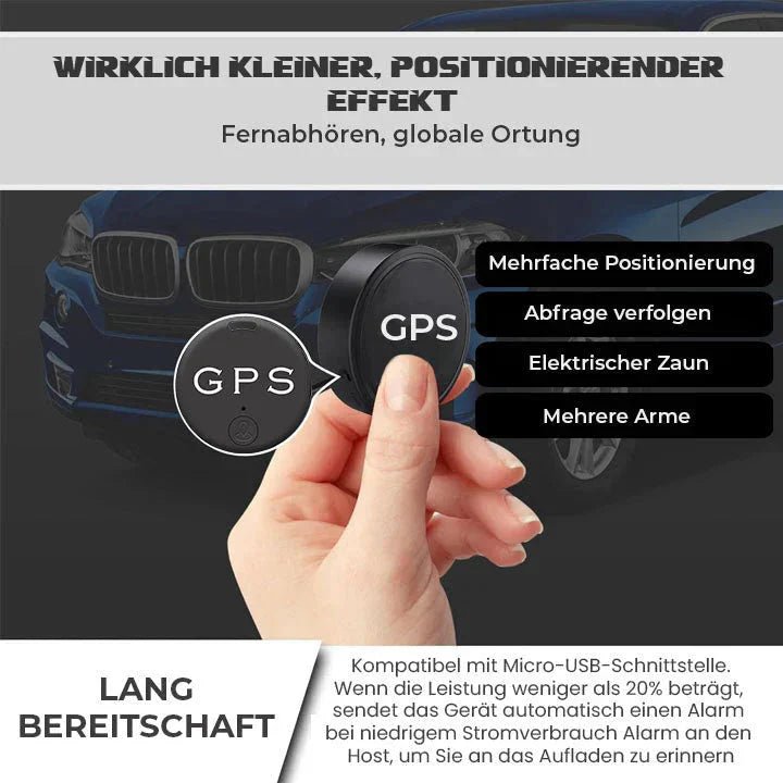 MagnoTrack™ - Magnetischer Mini - GPS - Tracker [1 + 1 Gratis] - Klarwen