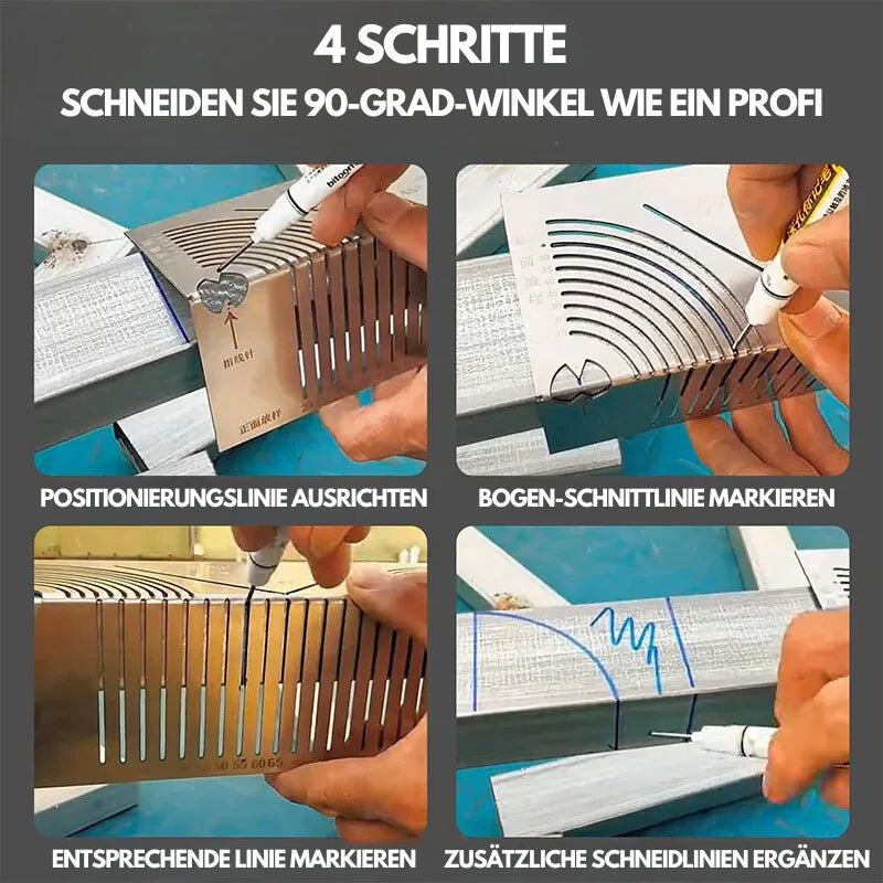 MarkAngle™ – Präzisionswerkzeug zum Markieren von Winkeln | 50% Rabatt - Klarwen