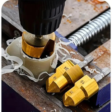 MaxHole™ – Wasserrohrverschraubungs - Reibahlen - Bohrer [Satz mit 3 Stahl] | 50% Rabatt - Klarwen