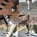 MetalDrill™ - Hochleistungs - Hartmetall - Kernbohrer - Set für Metall (5 Stück) [50% Rabatt] - Klarwen