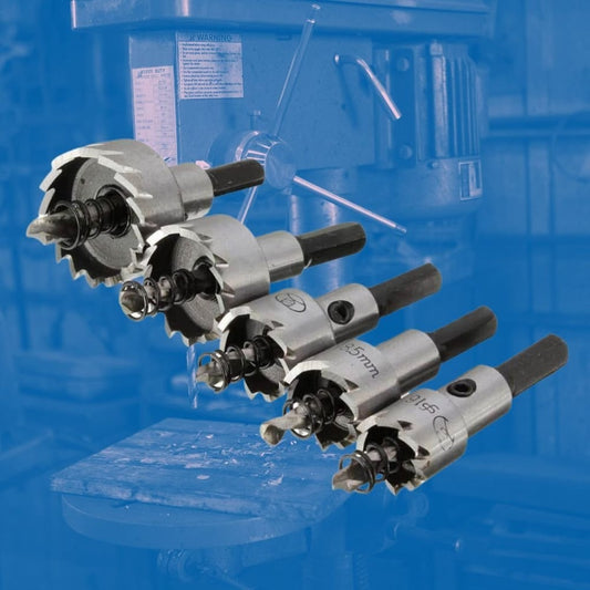 MetalDrill™ - Hochleistungs - Hartmetall - Kernbohrer - Set für Metall (5 Stück) [50% Rabatt] - Klarwen