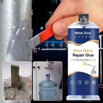 MetalGlue™ Schweiß - Metall - Reparaturklebstoff [50% Rabatt] - Klarwen