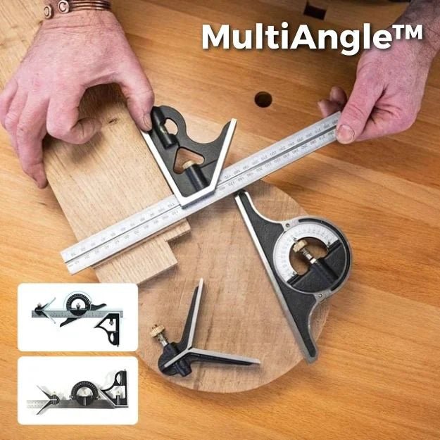 MultiAngle™ – Multifunktionales bewegliches Winkellineal - Set | 50% Rabatt - Klarwen