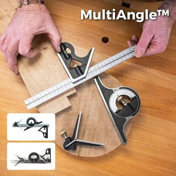 MultiAngle™ – Multifunktionales bewegliches Winkellineal - Set | 50% Rabatt - Klarwen