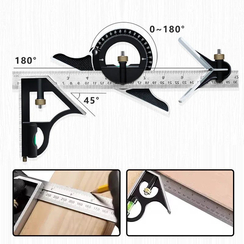 MultiAngle™ – Multifunktionales bewegliches Winkellineal - Set | 50% Rabatt - Klarwen