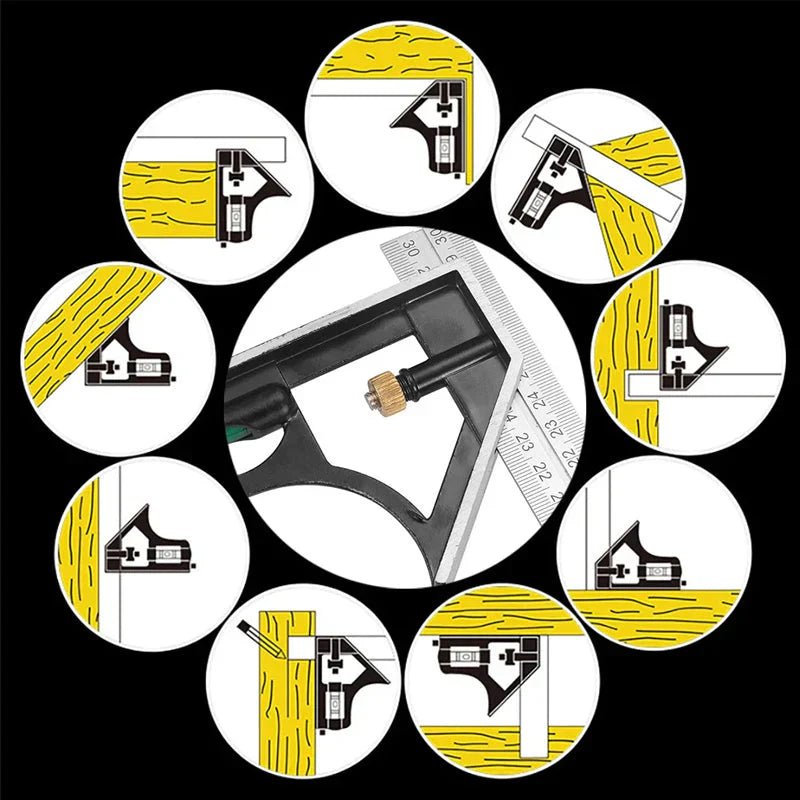 MultiAngle™ – Multifunktionales bewegliches Winkellineal - Set | 50% Rabatt - Klarwen