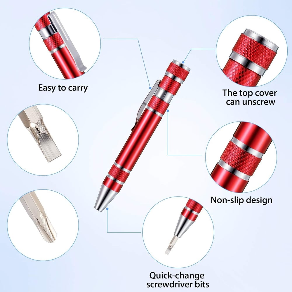 MultiBit™ – Kompaktes Aluminium - Reparaturwerkzeug für vielseitige Anwendungen [50 % Rabatt] - Klarwen