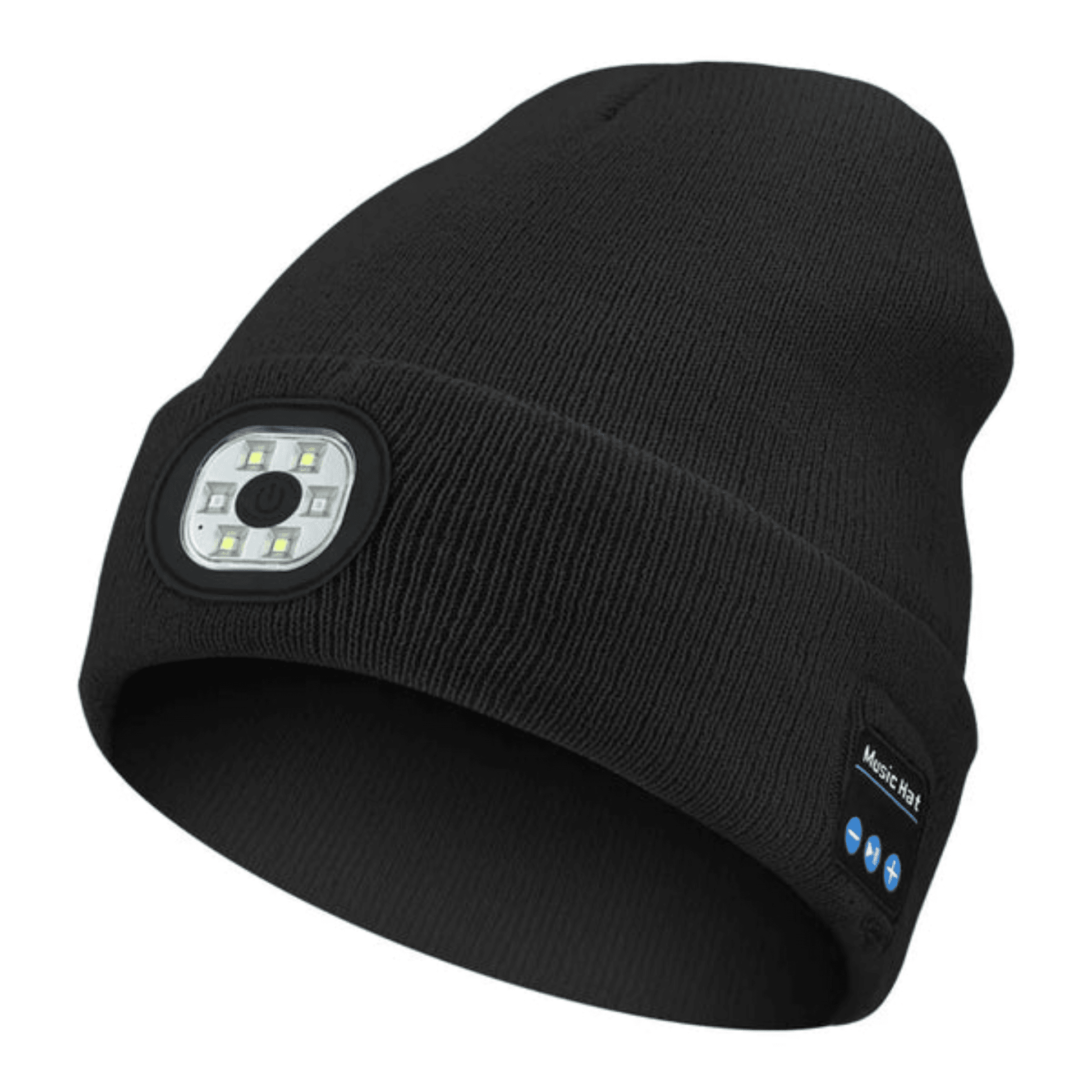NightGuard™ – LED - Mütze mit Freihand - Beleuchtung & Bluetooth - Klarwen