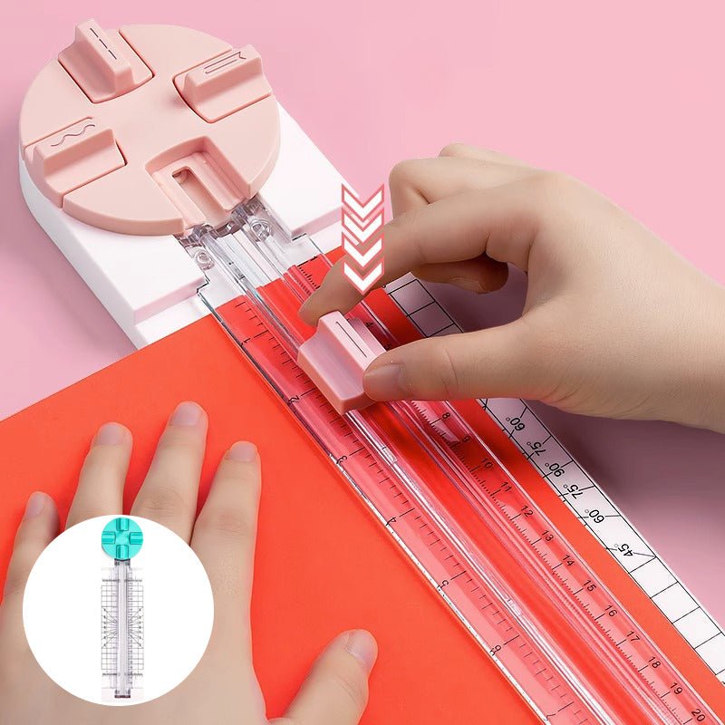 OmniSlice™ – 4 - in - 1 Multifunktions - Papierschneider für präzises Schneiden [50 % Rabatt] - Klarwen