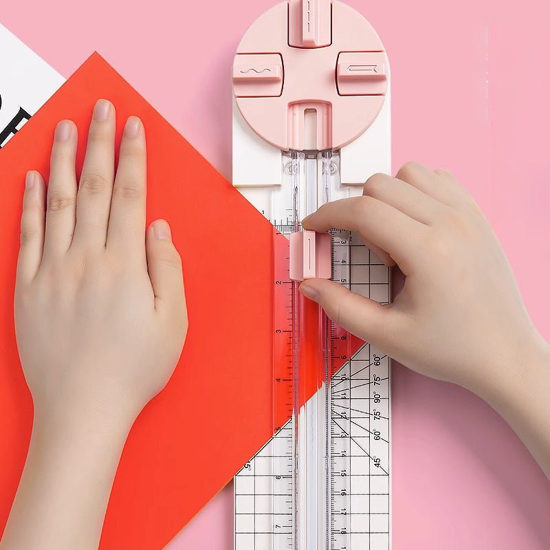 OmniSlice™ – 4 - in - 1 Multifunktions - Papierschneider für präzises Schneiden [50 % Rabatt] - Klarwen