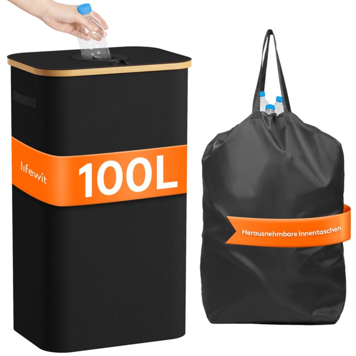 PfandBox™ – Aufbewahrungsbox für Pfandflaschen & Dosen - Klarwen