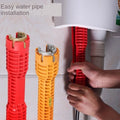 PipeFix™ – Multifunktionaler Sanitärschlüssel für Wasserhähne & Waschbeckenmontage - Klarwen