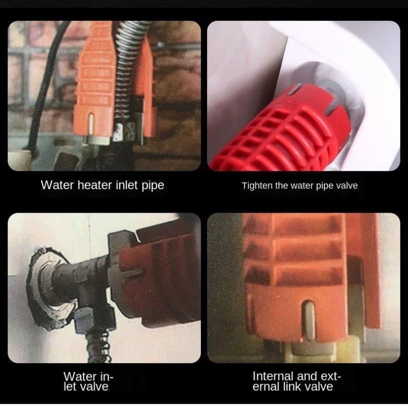 PipeFix™ – Multifunktionaler Sanitärschlüssel für Wasserhähne & Waschbeckenmontage - Klarwen