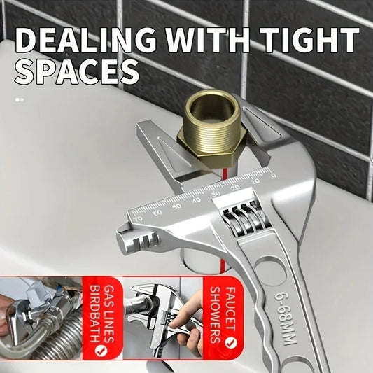 PlumbKey™ – Verstellbarer Badezimmer - Schlüssel 16–68mm - Klarwen