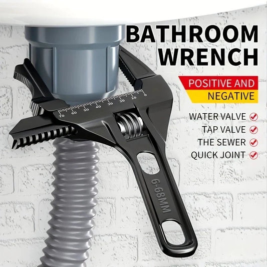 PlumbKey™ – Verstellbarer Badezimmer - Schlüssel 16–68mm - Klarwen