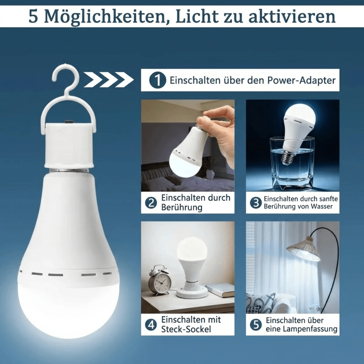 PowerSafe™ – LED - Notfall - & Notstromlampe - Klarwen