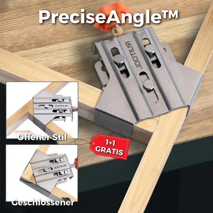 PreciseAngle™ – Edelstahl - Eckschellen | 50% Rabatt - Klarwen