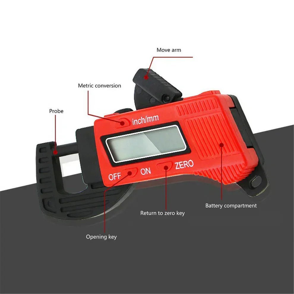 ProGauge™ – Präzises elektronisches Dickenmessgerät für exakte Messungen [50 % Rabatt] - Klarwen