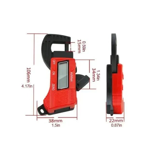 ProGauge™ – Präzises elektronisches Dickenmessgerät für exakte Messungen [50 % Rabatt] - Klarwen